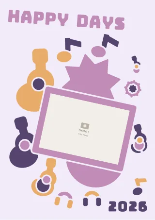 Make some music — actual Merripaper collage preview